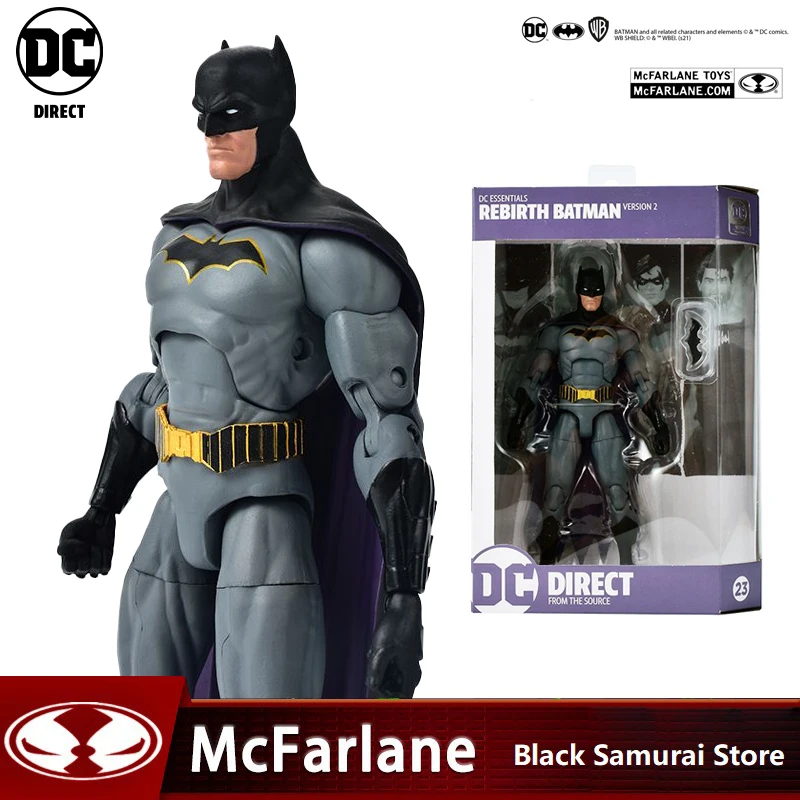 McFarlane DC Comics Batman DC: Essentials:Batman Rebirth Version 2 7inch  Collectible figurines Anime Action Figure Model Toys|Action Figures| -  AliExpress