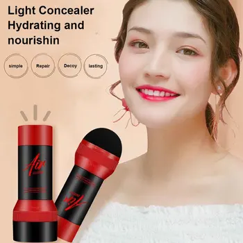 

Moisturizer Control Oil Air Cushion Brighten Skin CC Stick Travel Face Concealer Cream Rotatable Mushroom Head Long-lasting