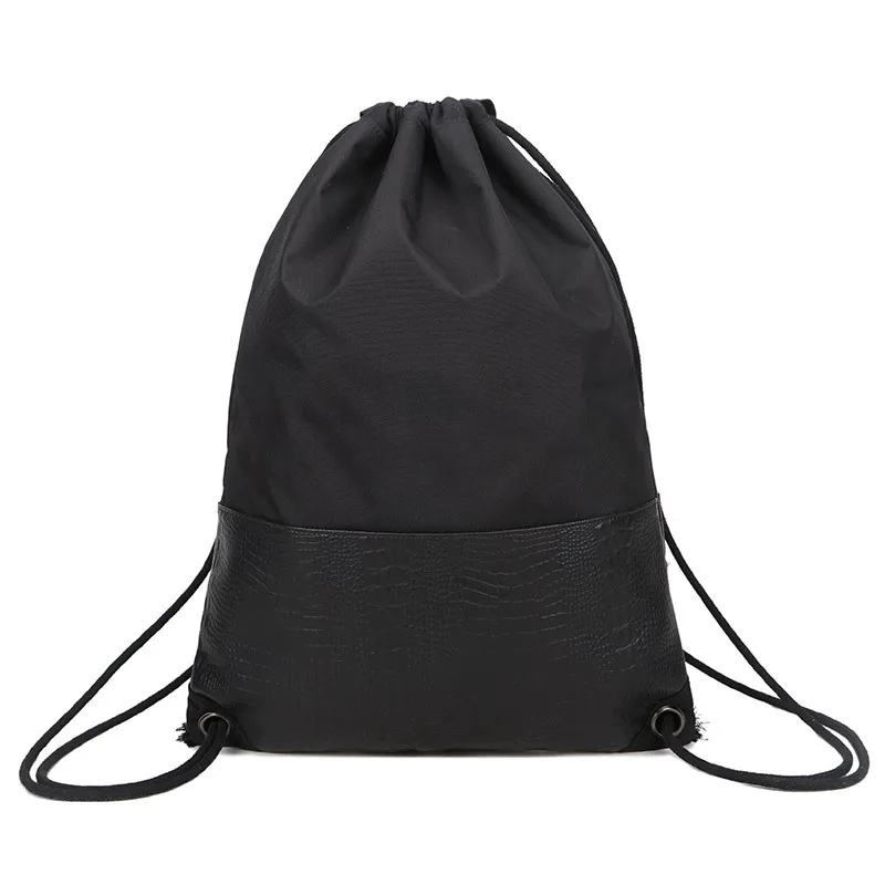 

Large-Volume Men Backpack Travel Outdoor Travel Mountaineering Bag Canvas Drawstring Drawstring Backpack