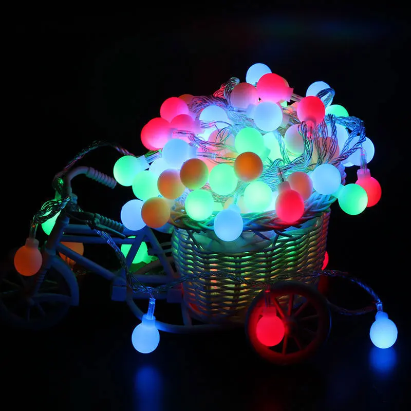 Fairy String Light 20LED Landscape Lamp Garden Wedding Fairy String Super Bright Battery Box Xmas Decor Outdoor Fairy Light - Испускаемый цвет: Colorful