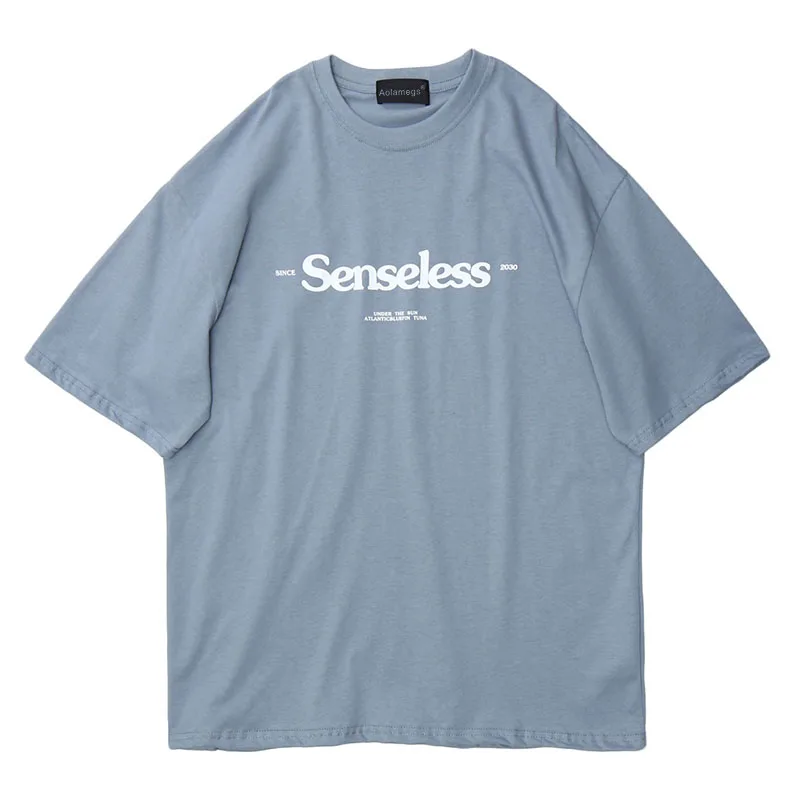 Aolamegs men 3D T shirt Animal Letter 3D Printed T shirts Men Casual Short Sleeve Harajuku 2