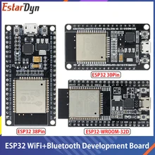 Carte de développement ESP32 Dual Core ESP-32 ESP-32S, wi-fi et Bluetooth, consommation d'énergie Ultra-faible, similaire à l'esp8266