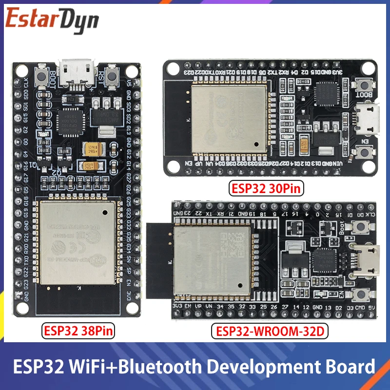 ESP32 макетная плата WiFi + Bluetooth сверхнизкой Мощность потребление двухъядерный ESP-32 ESP-32S ESP 32 похожие ESP8266 ESP32 макетная плата WiFi + Bluetooth сверхнизкой Мощность потребление двухъядерный ESP-32 ESP-32S ESP 32 похожие ESP8266