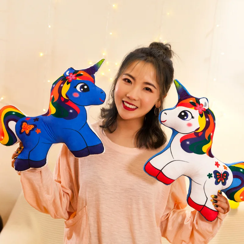 

Cartoon Printed Pillow Car Mounted Children Birthday Gift 14-Year-Old Or above of Toy Doll Crazy