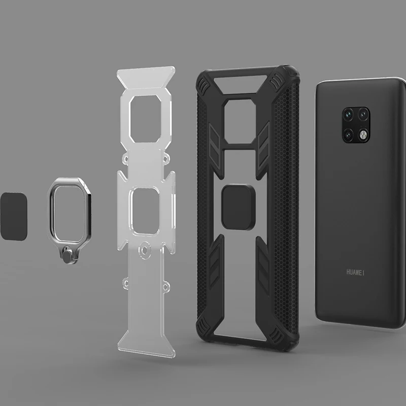 Ikrsses для huawei mate 20 Pro автомобильный Магнитный кольцевой кронштейн чехол для mate 30 Pro mate 20 lite 360 все включено анти-осенний чехол
