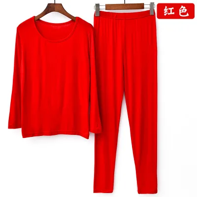 Women Pajamas Set Modal Cotton Sleepwear 3XL-7XL 45 To 110 KG