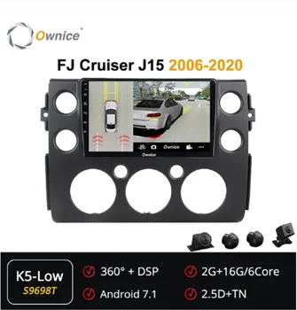 

Ownice Android 7.1 Car DVD GPS Radio Player forToyota FJ Cruiser J15 2006-2020 360 Panorama DSP 4G Navi Multimedia Audio