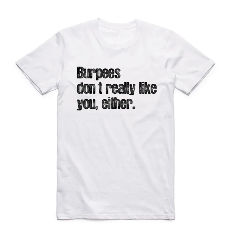 New Print Evolution of Burpees Fashion Men T Shirt Short Sleeves O Neck Summer Casual Crossfit Fitness T-shirt Boyfriend Gift
