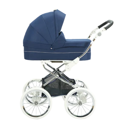 CoolBaby/Детская Коляска 2 в 1; коляска для лежа или увлажнения; складной светильник; Двусторонняя детская коляска; четыре сезона; - Цвет: Темно-синий