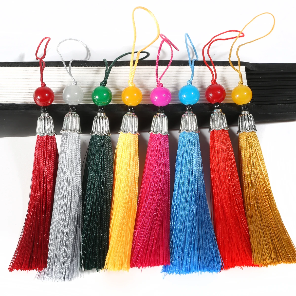 Beadia 1pc Tassels Fringe DIY Earrings Accessories Silk Tassels