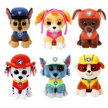 

Ty Beanie Boo's Rocky Marshall Skye Zuma Rubble Chase Soft Plush Toys Big Eyes Dog Doll Child Boy Girl Christmas Birthday Gift