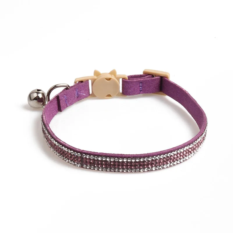 

Dogs Cats Collar Rhinestone Kitten Necklaces Crystal Collars for Dogs Product Collar Cat Accessories Katten Halsband Chat H1