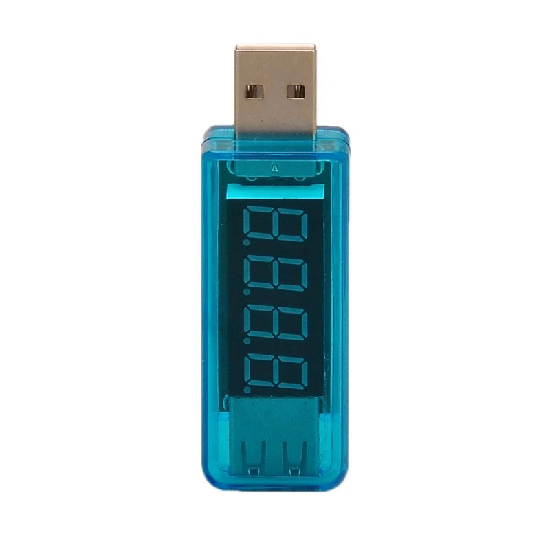 KW-202 цифровой дисплей USB портативный тестер напряжения вольтметр батареи для power