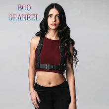 Ремни из искусственной кожи, сексуальные подвязки, ремни для женщин, эротические Фетиш подтяжки, ремни для женщин, женское БДСМ белье, пояс, топ, бондаж, Boogeaneel