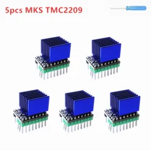 Tmc 2209 driver de passo mks tmc2209 stepstick motor stepping módulo controlador impressora 3d drivers arguino cnc shield driver