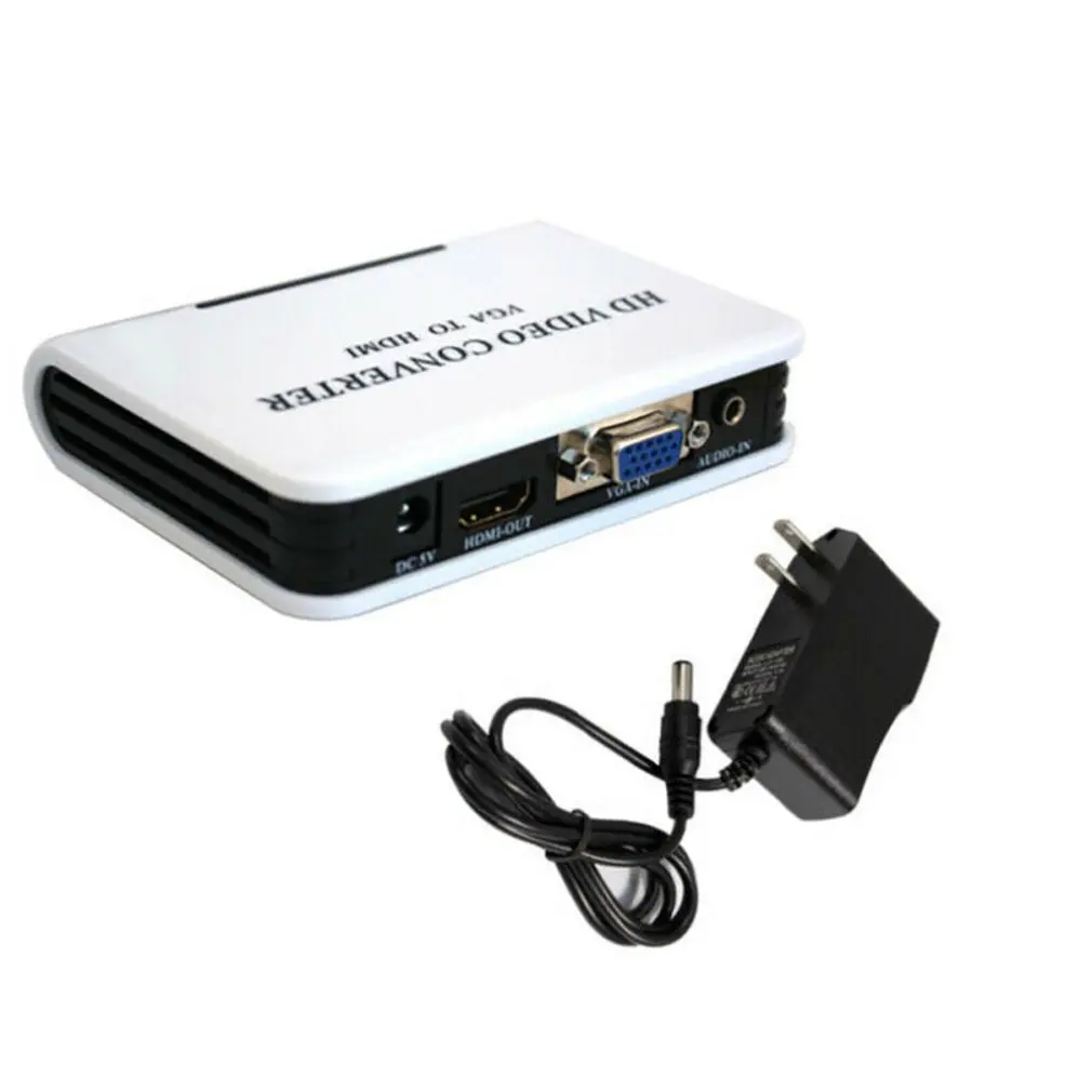 Vga-hdmi адаптер/конвертер 1080P Full HD HDTV Видео Аудио для ПК ноутбука
