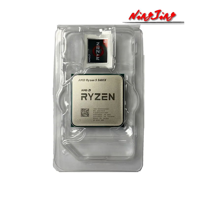 Processore Cpu Amd Ryzen 5 5600x R5 5600x 3 7 Ghz 6 Core 12 Thread 7nm 65w L3 32m 100 Socket Am4 Nuovo Ma Senza Dispositivo Di Raffreddamento Cpus Aliexpress