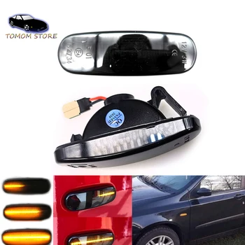 

LED sequential blinker side marker turn signal led dynamic lights for Fiat Stilo Multi Wagon Qubo Punto Evo Hatchback Idea Linea