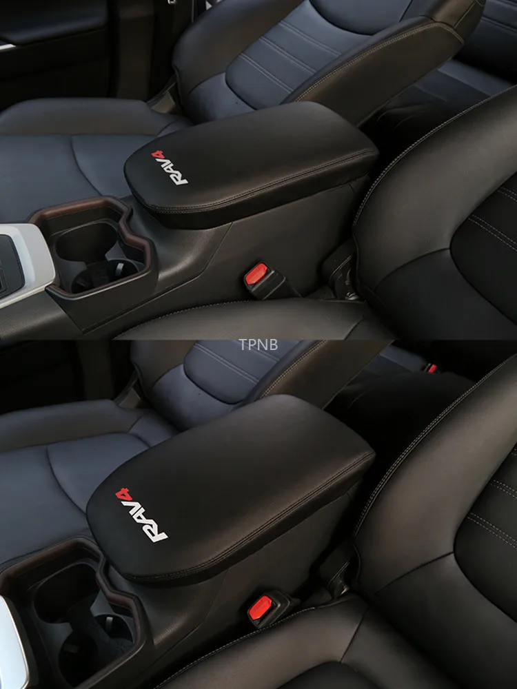 Toyota RAV4 XA50 Genuine Leather Armrest Box Cover Accessories