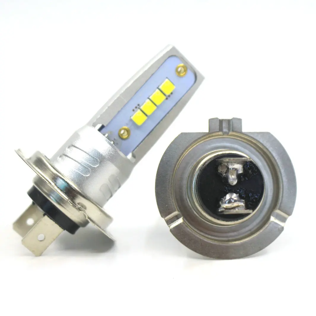 2 шт. Автомобильный светодиодный фары H7 3030 8SMD противотуманных фар светодиодный лампы 8 Вт 6500k 12V