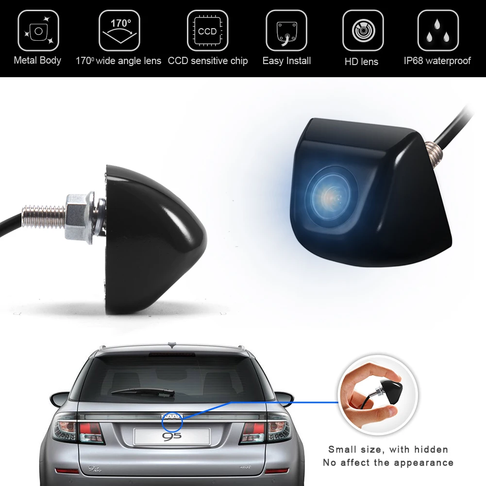Новый анти туман CMOS ночного видения Водонепроницаемый заднего вида парковки