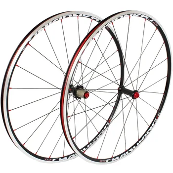 

RT C200 Road Bicycle Wheels 700C Aluminum Alloy Round Spokes V Brake Wheelset 5 Bearing Bike Wheel Set