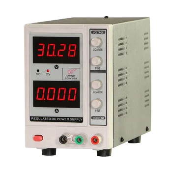 

Newest Direct Current Power Supply Adjustable 30V/5A 4 Digits Voltage Regulator for Electronics Repair