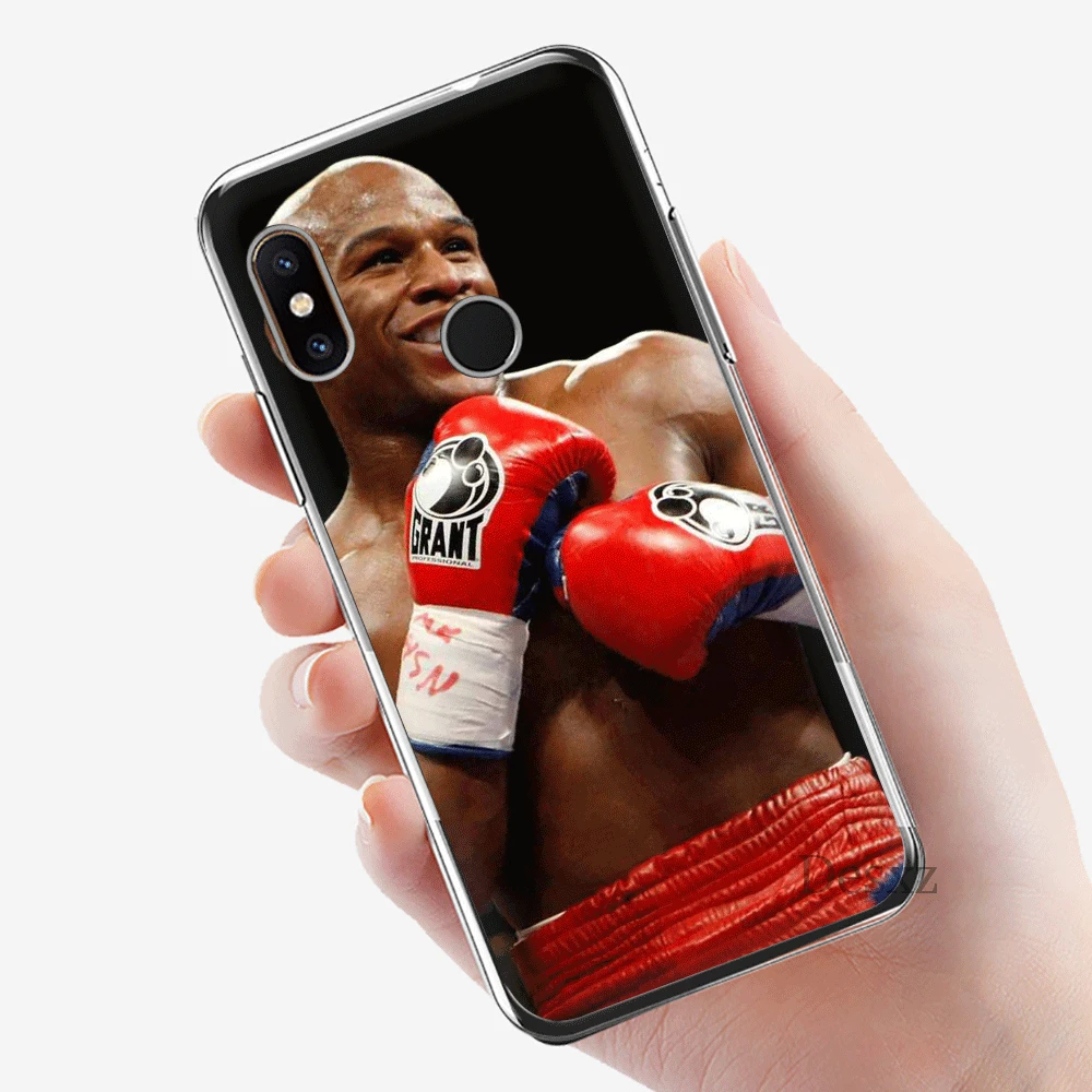 H7 Мобильный чехол для телефона для Xiaomi Redmi Note 4 4X3, 5, 6, 7 Pro 5A твёрдая обложка защиты боксерские трусы-боксеры Флойд Мэйвезер - Цвет: H7