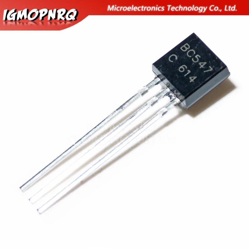 100 шт. BC547C BC547 547C TO-92 triode новый оригинальный транзистор | Электронные компоненты и