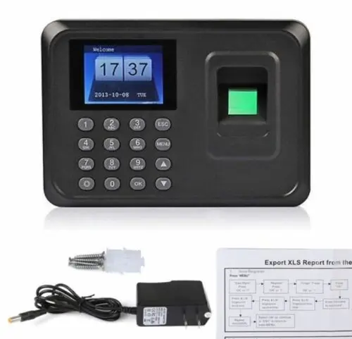 USB TCP/IP пароль отпечаток пальца таймер часы посещение работника | Электроника