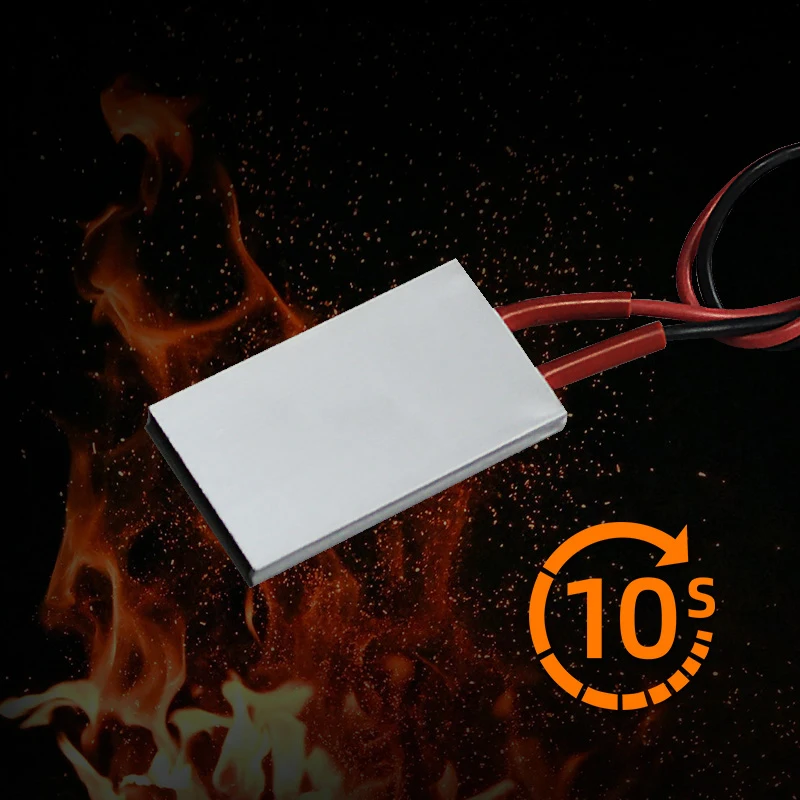 50*28.5mm 12V 200&deg;C Thermostatic Egg Incubator Heater PTC Heater Heating Element Plate Constant Temperature