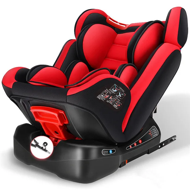 color2 Автомобильные детские безопасные сиденья для детей от 0 до 12 лет ISOFIX жесткий интерфейс Дети Безопасность стул может сидеть и лежать Регулируемый 165 градусов - Цвет: color2