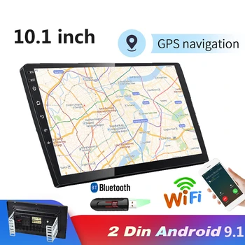 

10.1 inch 2G+32G 2 din Android 9.1 Car Radio Multimedia Video Player Navigation GPS Bluetooth FM WIFI Touch screen NO DVD