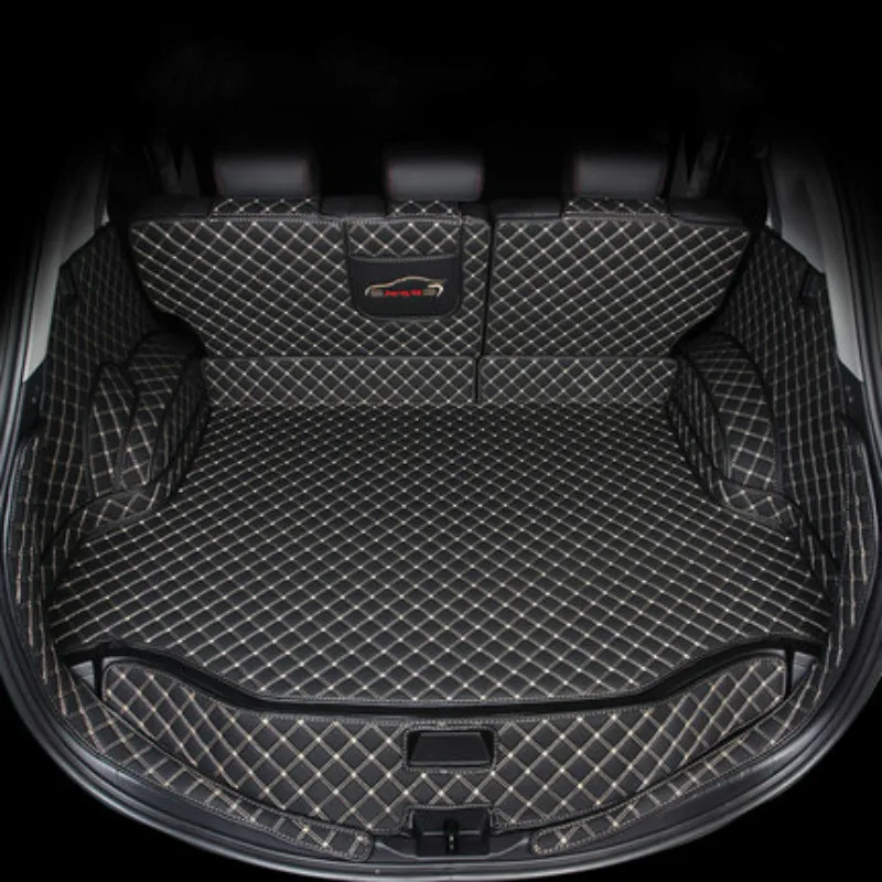 Специальные 3D TPE XPE полностью покрытые автомобильные коврики багажника для Toyota RAV4 Водонепроницаемая прочная задняя сетка для предметов ковров