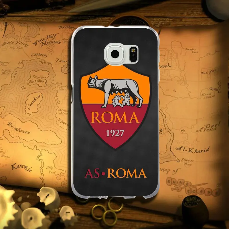 Image 3 Логотип Roma football для samsung Galaxy Note 2 3 5 8 9 S2 S3 S5 Mini S6 S7 S8 S9 S10 Edge Plus Lite чехол Мягкий ТПУ чехлы для телефонов - Цвет: Image 3