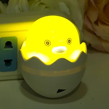 

Cartoon Animal Yellow Duck Led Nightlight Creative Energy-Saving Night Light Children Kids Baby Bedroom Sleep Bedside Lamp Gifts