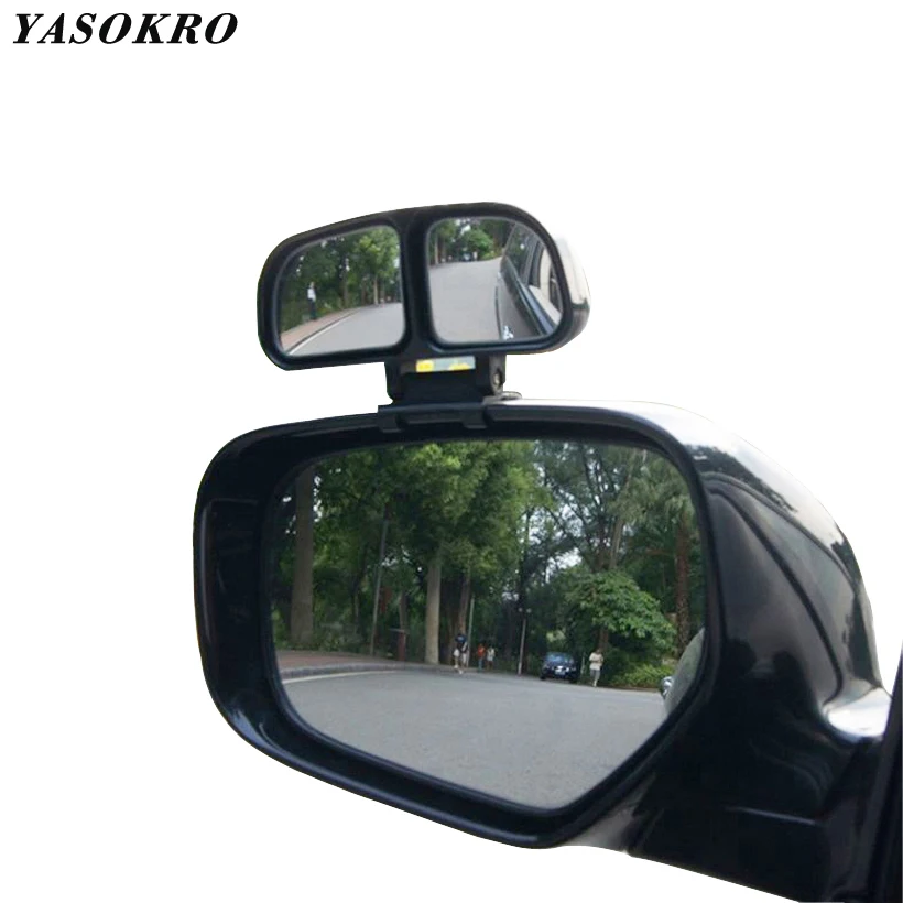 Оригинальное прямое зеркало YASOKRO для слепых зон автомобильное широкоугольное