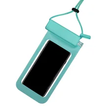 Waterproof Mobile Phone Pouch Smartphone Sealed Pack Underwater Cell Phone Pouch Dry Bag Pool Beach Sea Diving Swimming Bag