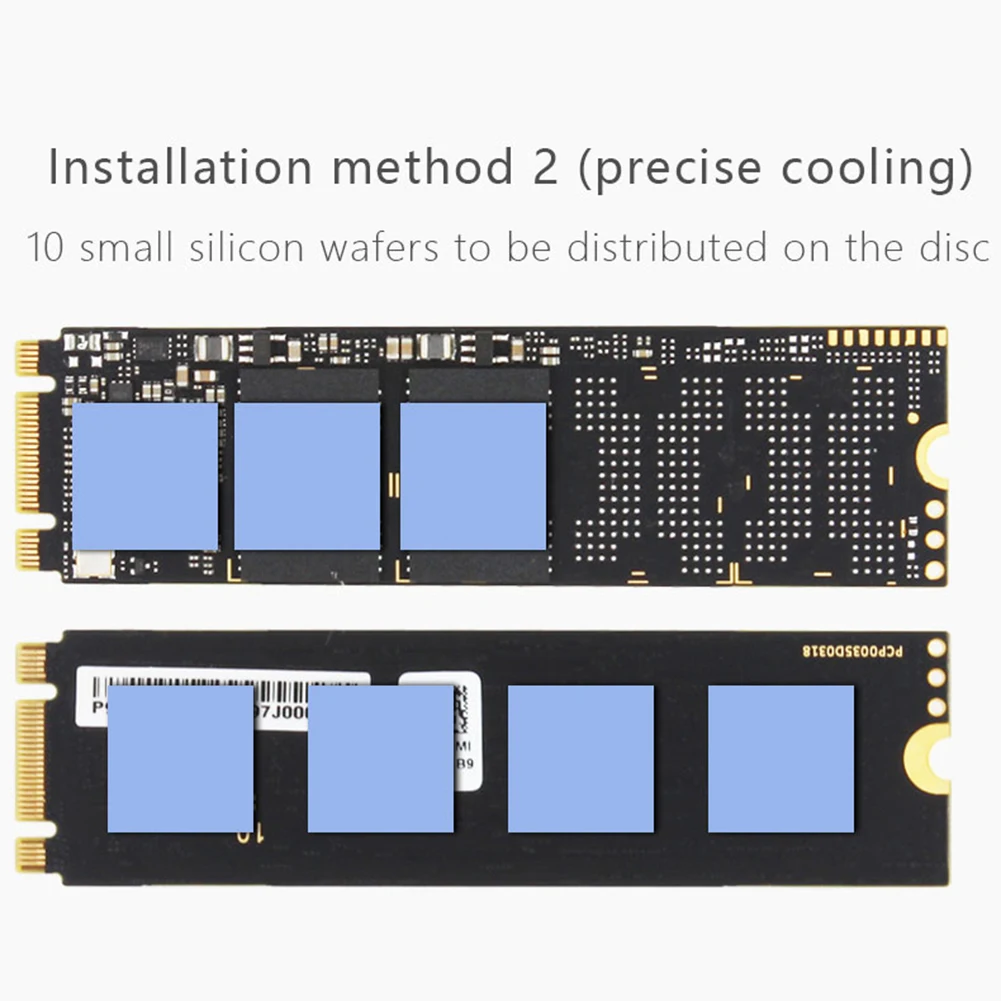 Алюминий сплав M.2 радиатор SSD твердотельный накопитель на жестком диске радиатор тепла рассеивание теплоты Охлаждающие подставки