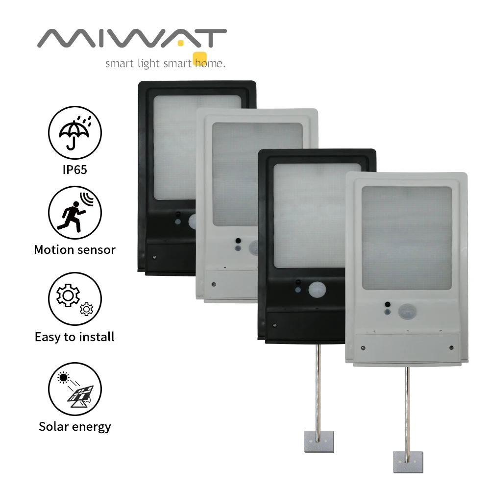 

48 LED Solar Lamp PIR Motion Sensor Lamp Outdoor IP65 Waterproof Solar Garden Lights Emergency Security Light Solar Wall Lamp