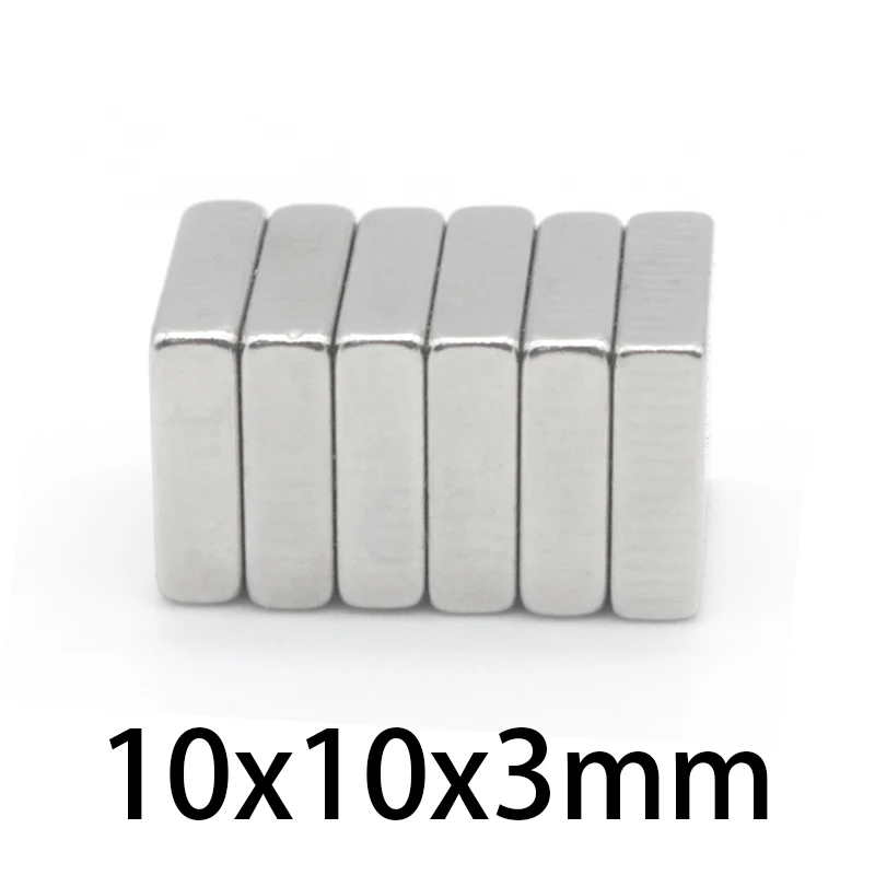 10 Pcs Block Neodymium Small Super Strong Small
