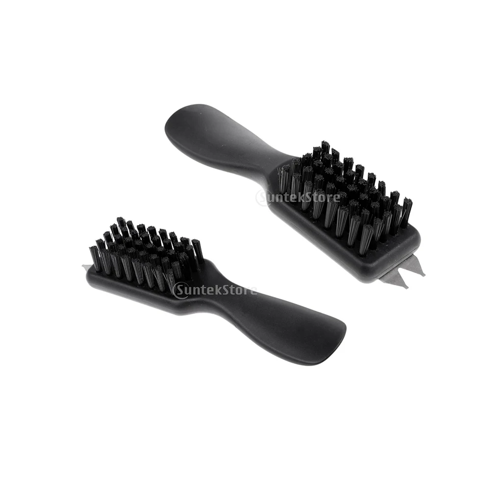 Pack Of 2pcs Golf Shoe Brush Mud Cleaning Bristles Brushes For Golf Club