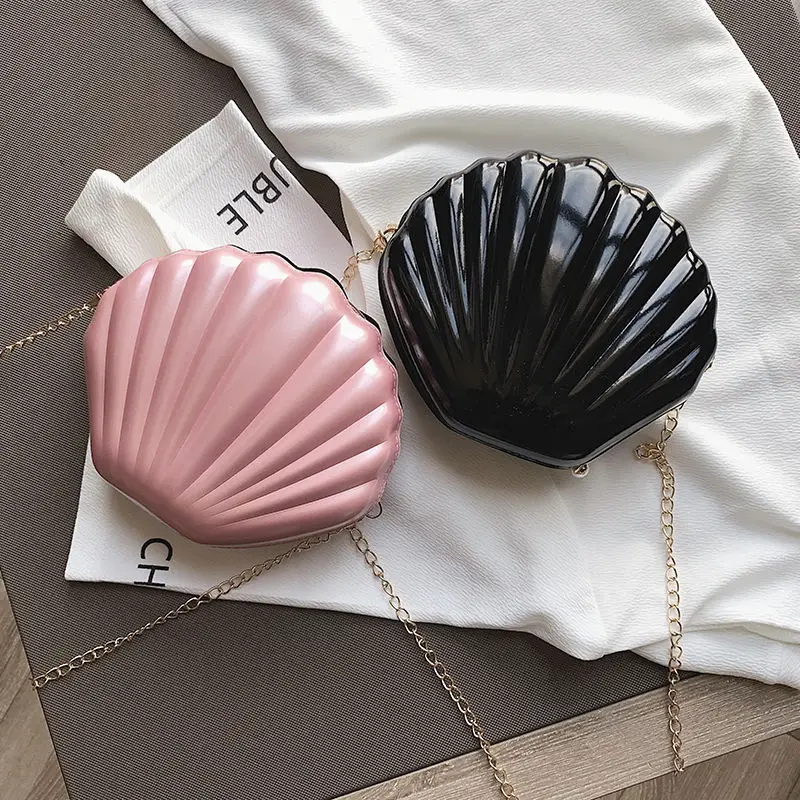 

New Arrival Bag Women's 2019 Online Celebrity New Style Mini Western Style Shell Bag Women's Shoulder Bag Versatile Chain Should