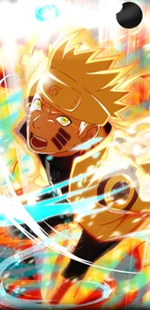 

Colorful Japan Anime Naruto Colorful Artwork Original Design Anime Wall Art Print,50 x 70 cm,No Frame