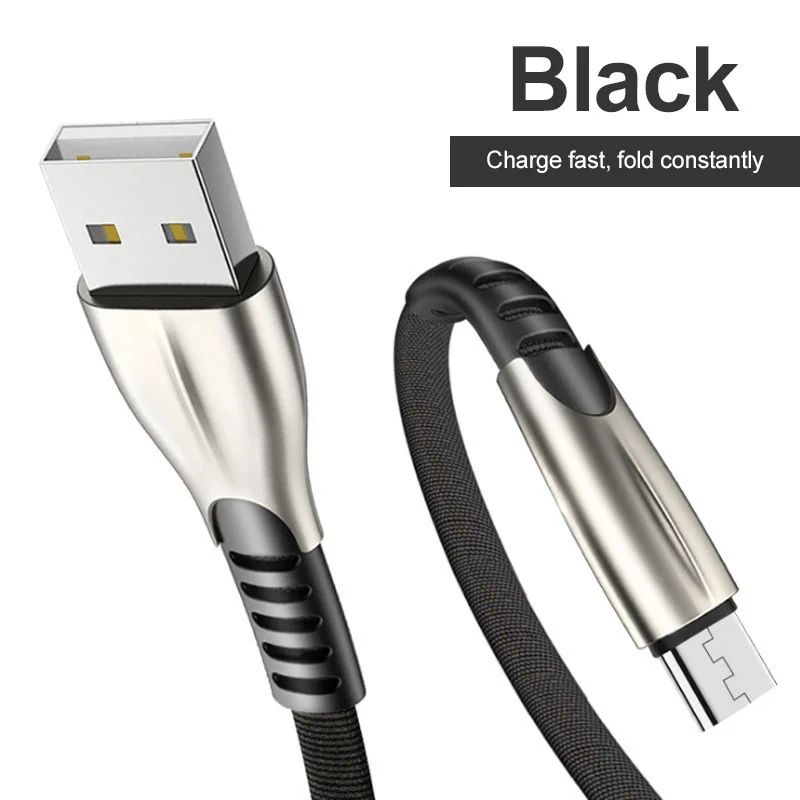 Кабель Micro USB 1 м 2 м 3 м Быстрая зарядка нейлон USB синхронизация данных мобильный телефон Android кабель для зарядного устройства для samsung кабель