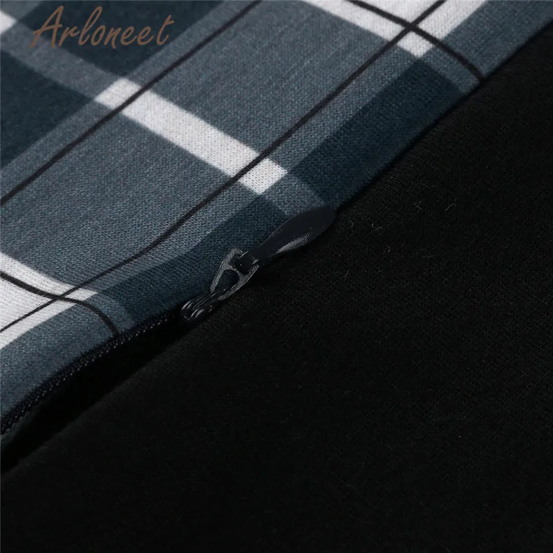 Одежда arloneet, женский свитер с капюшоном, топы для беременных, клетчатый свободный свитер для кормления, зимняя одежда с длинным рукавом для беременных
