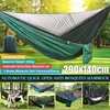 Camping Hammock with Mosquito Net Double Hammock Travel Hammock,Backpacking Hammock Portable Parachute Hammock ► Photo 3/6