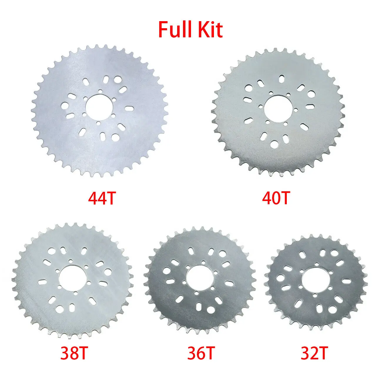Wheel Sprocket 32T 36T 38T 44T 40Tooth For 49cc 50cc 66cc 80cc Motorized Bicycle Bike Moped