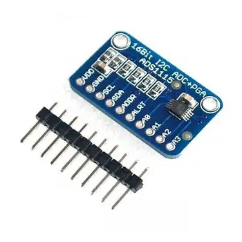 

5PCS 16 Bit I2C ADS1115 Module ADC 4 channel +Pro Gain Amplifier diy electronics