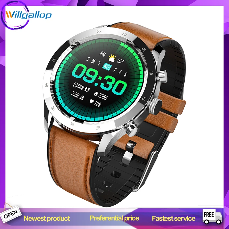 Willgallop NEW MAX5 Full touch Smart Watch 1.32 inch  360*360 HD Waterproof Smartwatch For Android IOS Sports Fitness Tracker